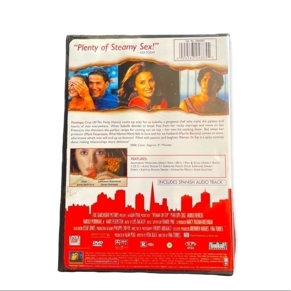 NIB Woman on Top with Penelope Cruz DVD Movie - Picture 2 of 2
